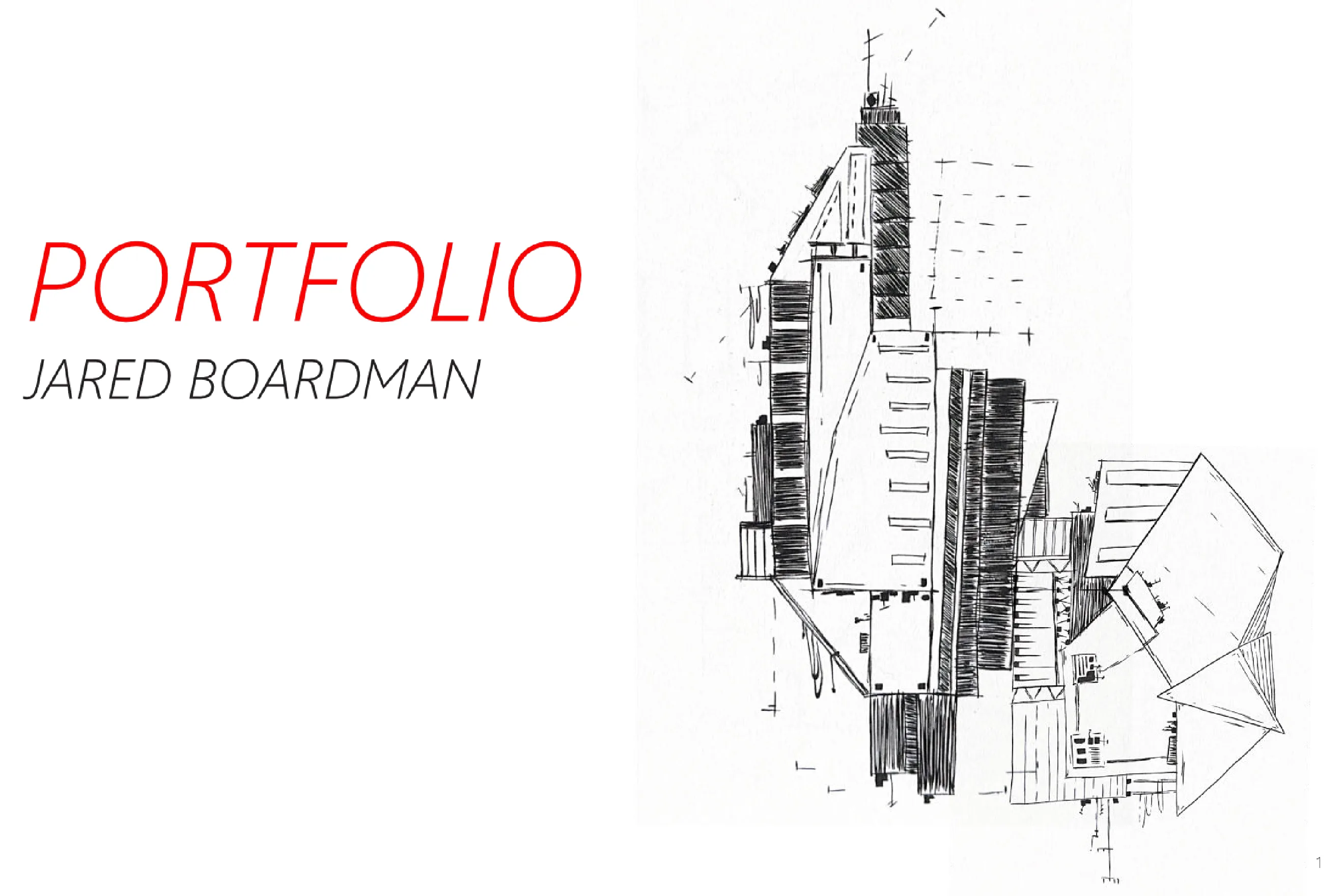 Jared Boardman Architecture Portfolio 2025