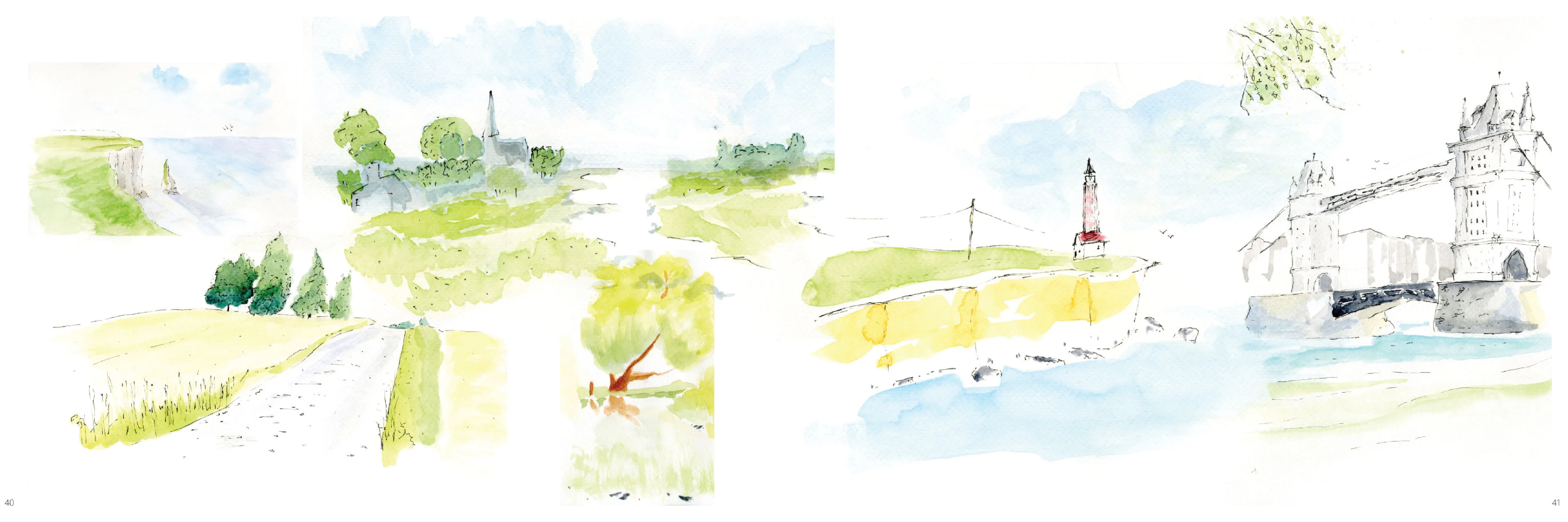 Watercolor Studies II